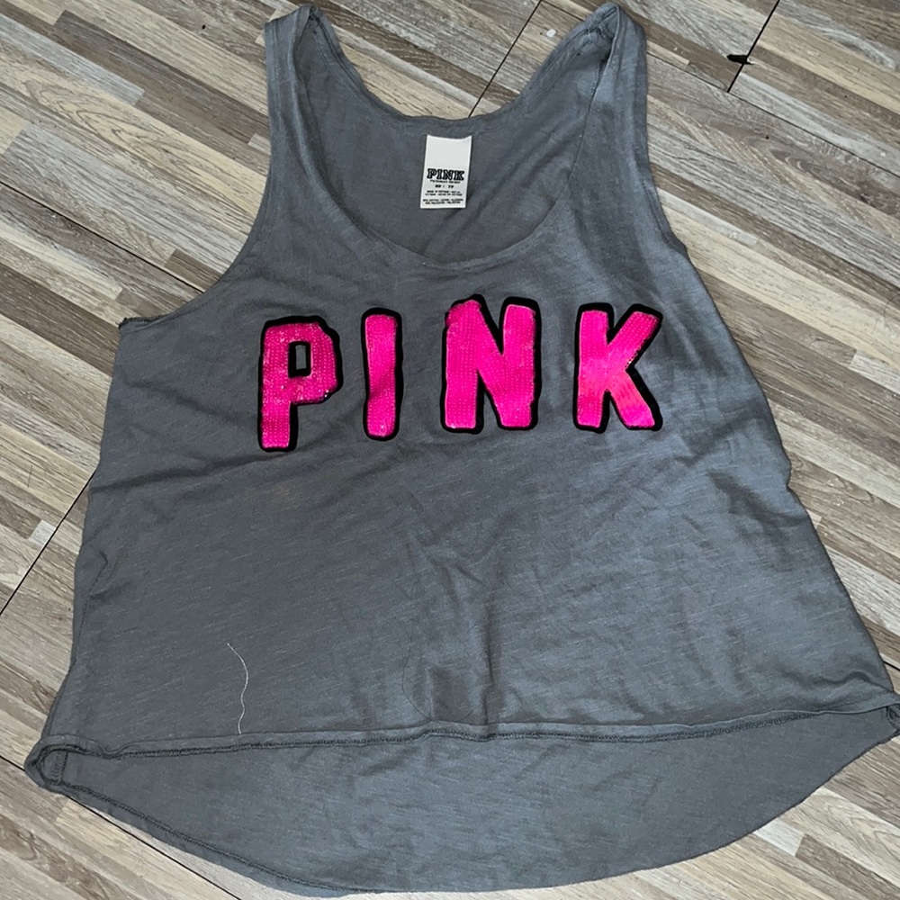 Victoria’s Secret pink crop tank top